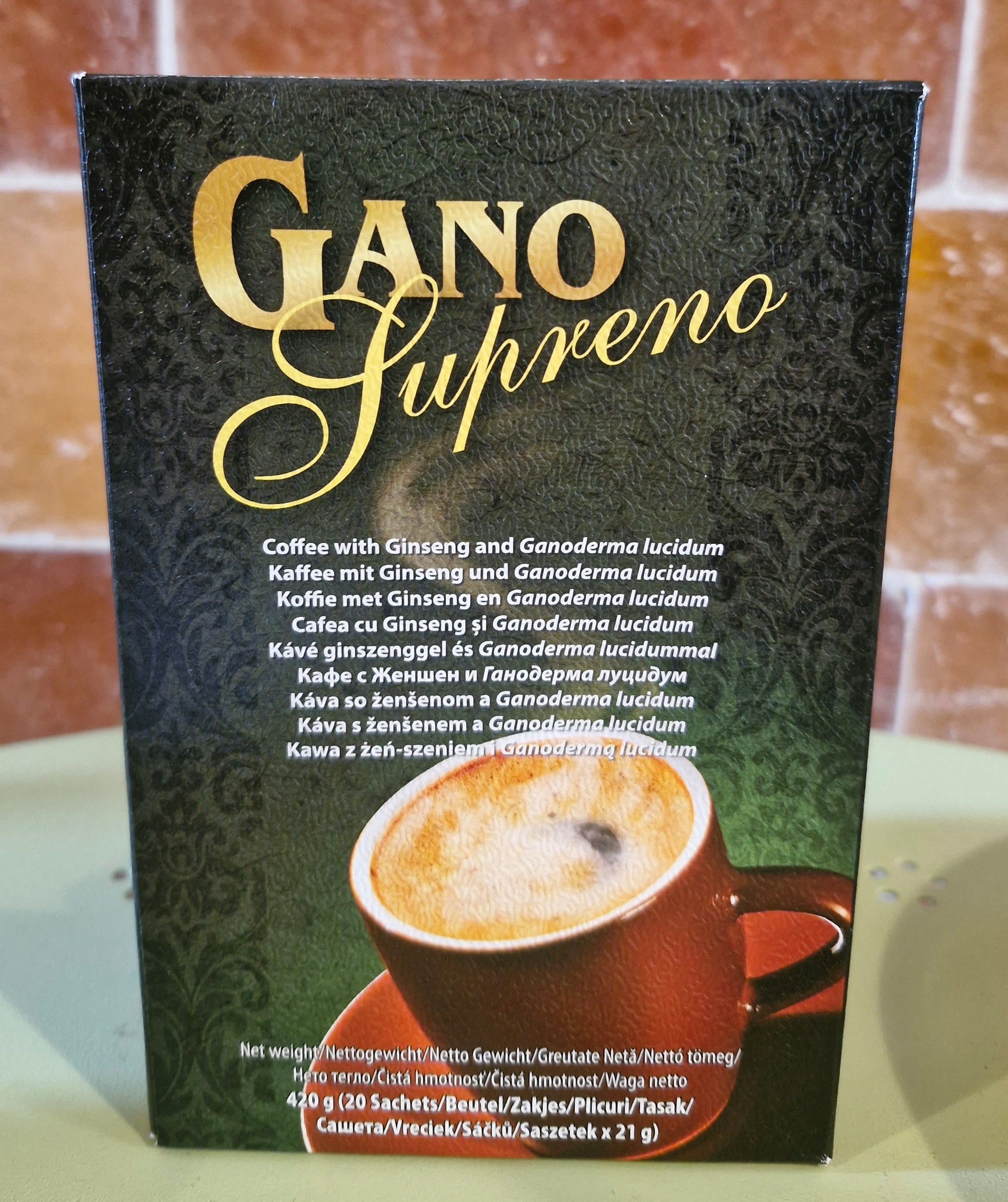 Gano káva so ženšenom bal. (20sáčkov x 21g = 420g)