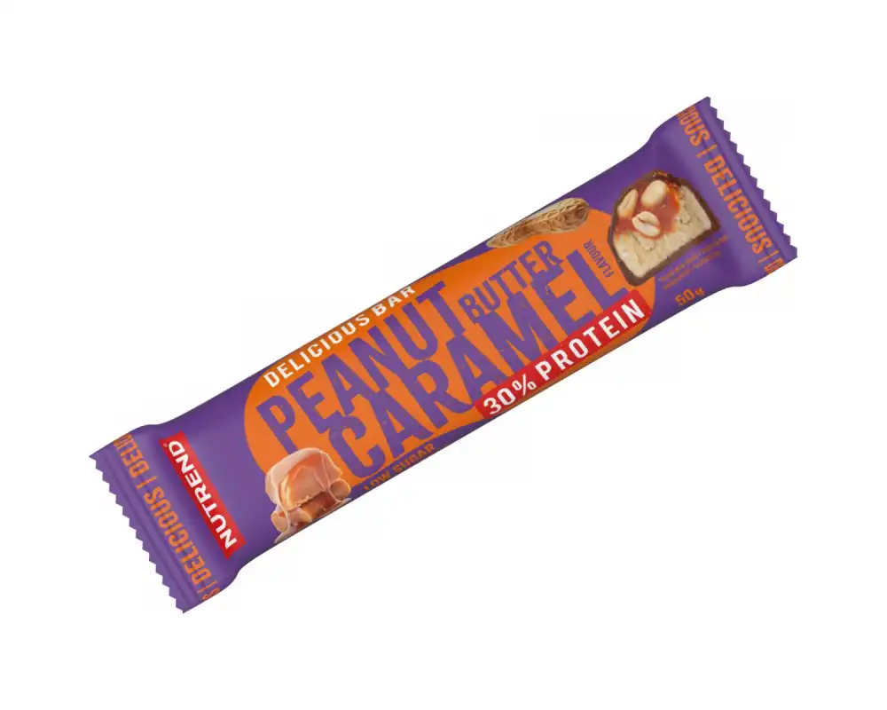 DELICIOUS BAR arašidové maslo a karamel 50g