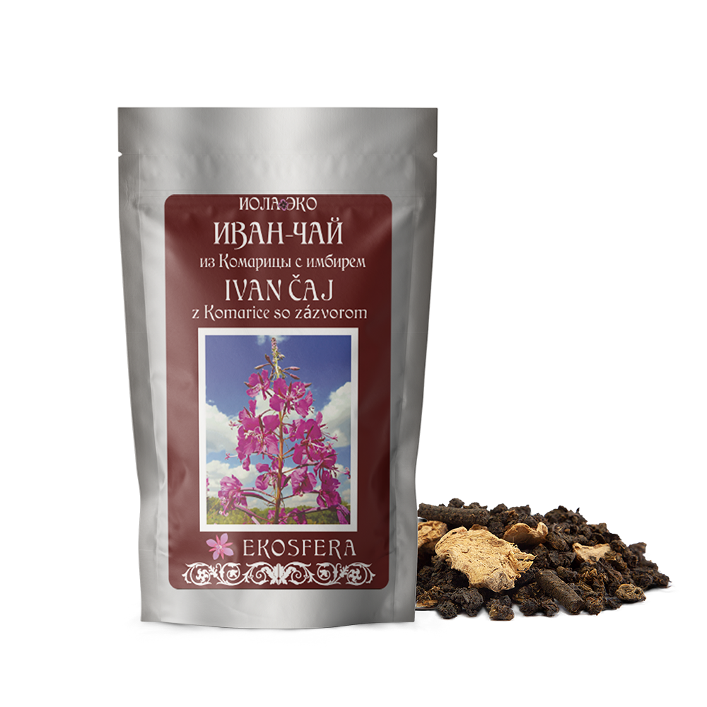 Ivan čaj z Komarice so zázvorom 75 g